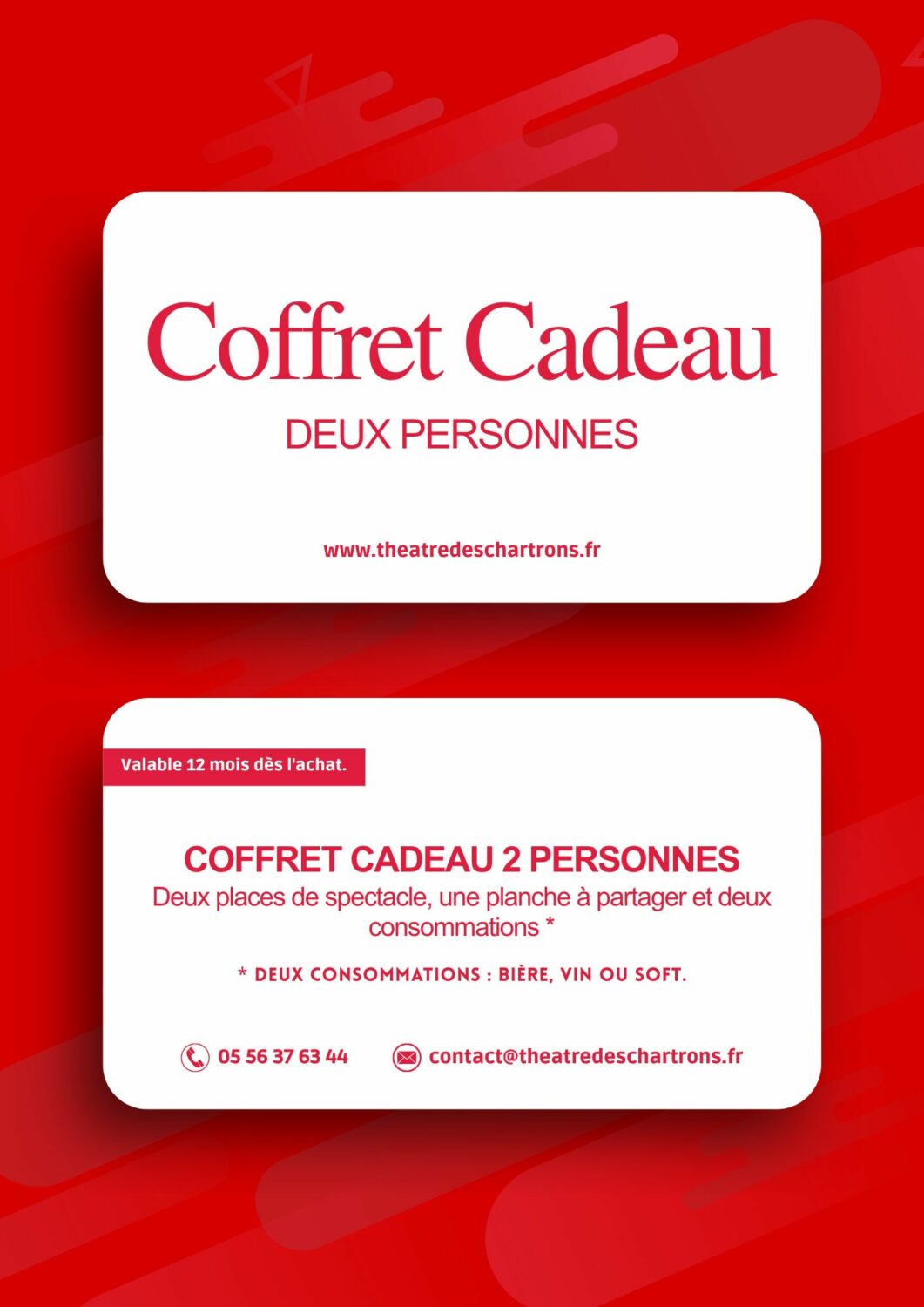 Coffret cadeau deux personnes