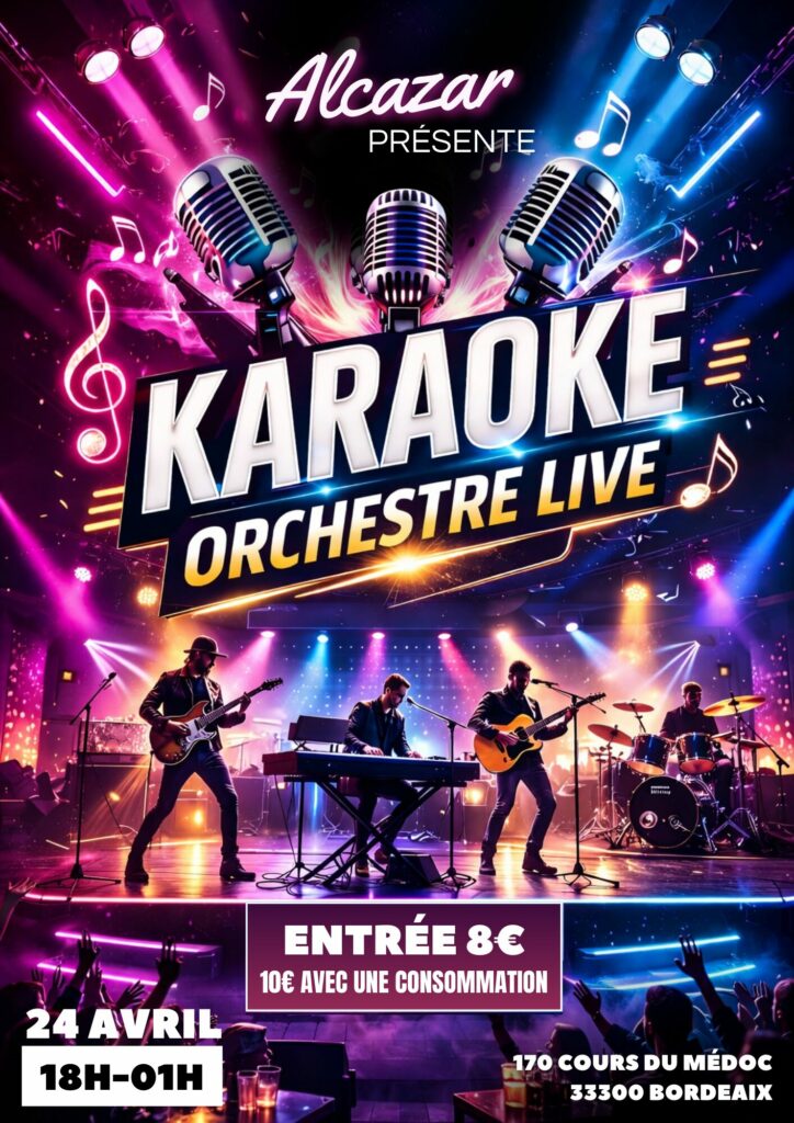 Karaoké avec orchestre live