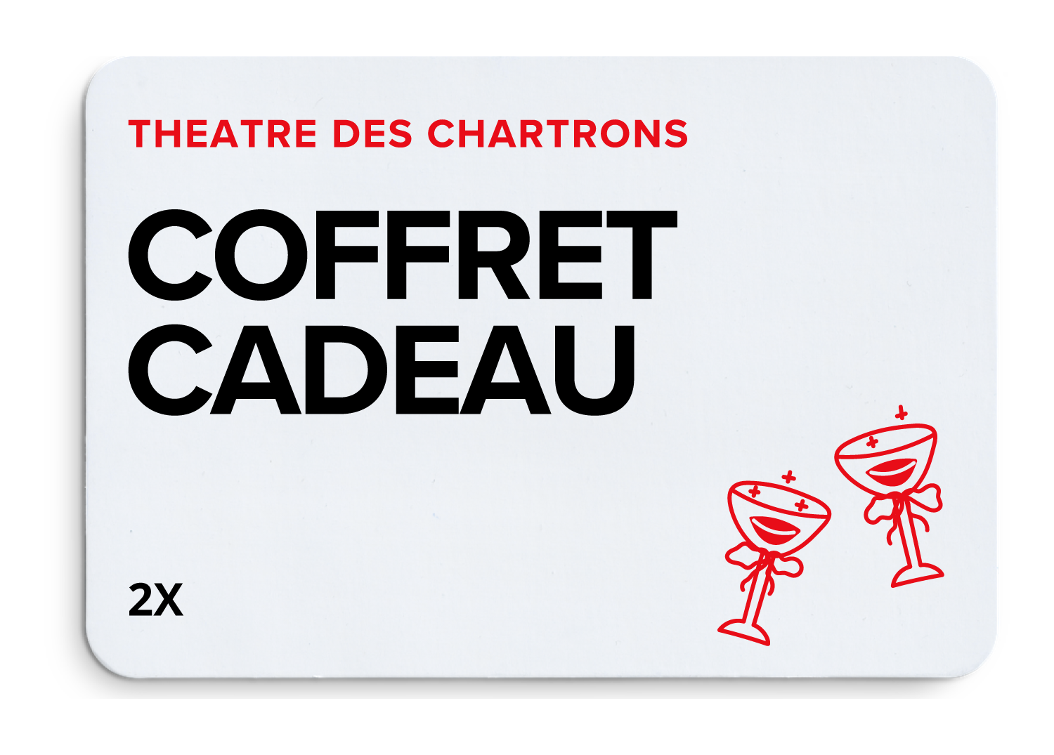 Bon pour deux personnes pour une soirée au théâtre de Bordeaux